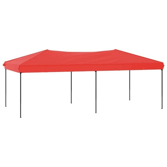 Truett Oxford Fabric 3m x 6m Folding Party Tent In Red_2