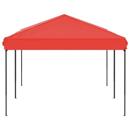 Truett Oxford Fabric 3m x 6m Folding Party Tent In Red_4