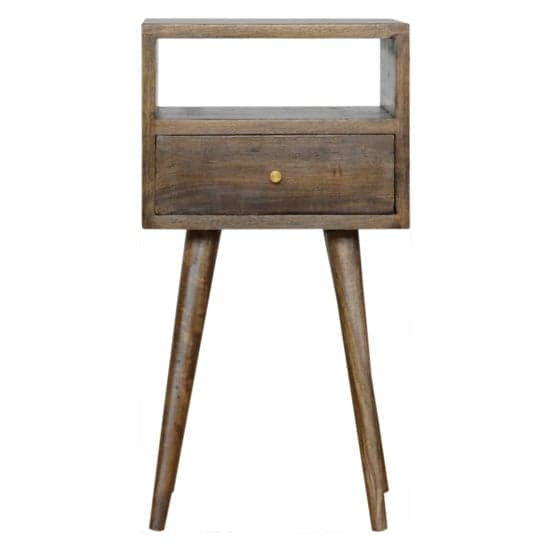 Tufa Wooden Petite Bedside Cabinet In Grey Washed_2