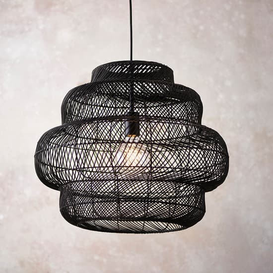 Tulsa Rattan Basket Shade Ceiling Pendant Light In Natural_2