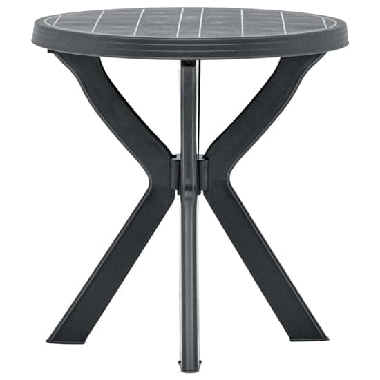 Turlock Round Plastic Bistro Table In Anthracite_3