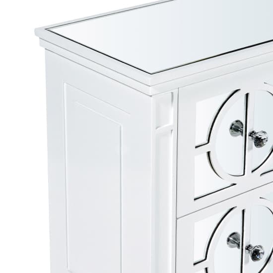 Tyler Mirrored Bedside Cabinet With 2 Drawers In Washed White_5