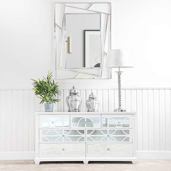 Tyler Mirrored Chest Of 7 Drawers In Washed White_7
