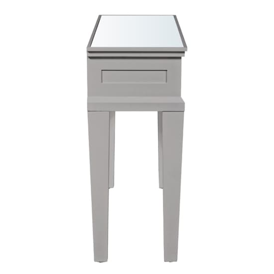 Tyler Mirrored Console Table With 2 Drawers In Grey_3