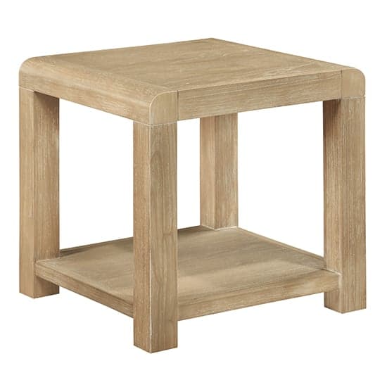 Tyler Wooden End Table With Shelf In Washed Oak_1