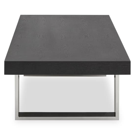 Ulmos Wooden Coffee Table With U-Shaped Base In Black_3