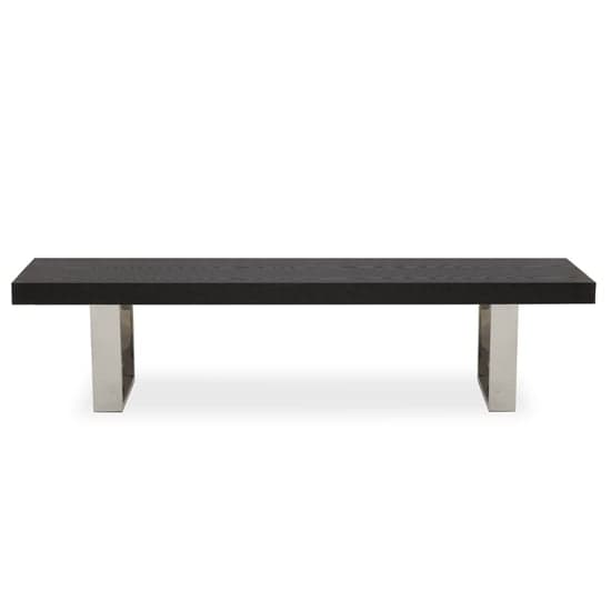 Ulmos Wooden Dining Bench With U-Shaped Base In Black_2