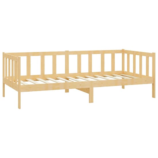 Umeko Solid Pinewood Single Day Bed In Natural_4