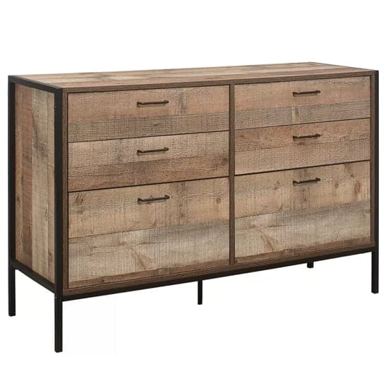 Urbana Wooden Chest Of 6 Drawers In Rustic_3