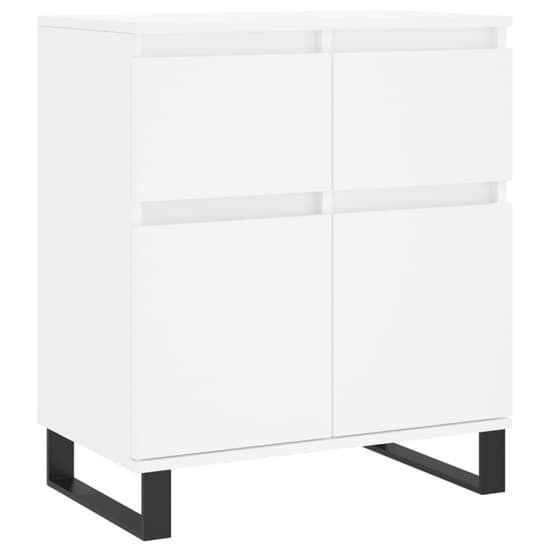 Urbino Wooden Sideboard With 2 Doors 1 Drawer In White_2