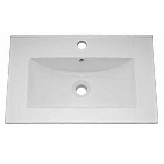 Urfa 50cm 2 Doors Vanity With Minimalist Basin In Satin Grey_2