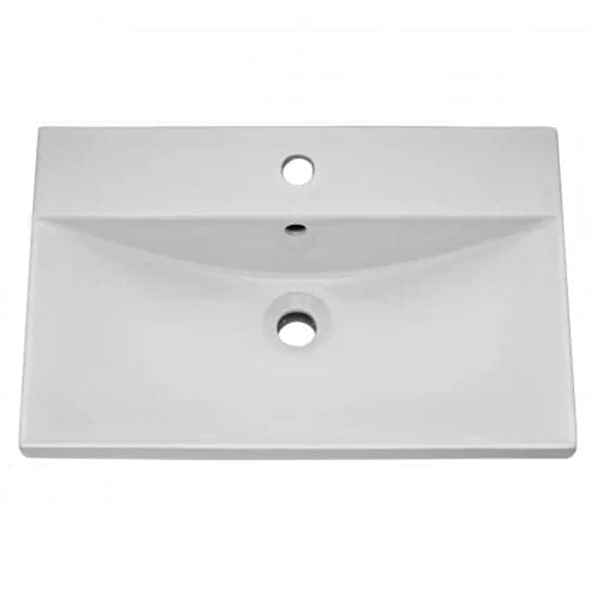Urfa 60cm 2 Doors Vanity With Thin Edged Basin In Satin Grey_2
