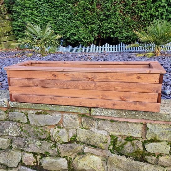 Vail Timber Trough Extra Large In Brown_2