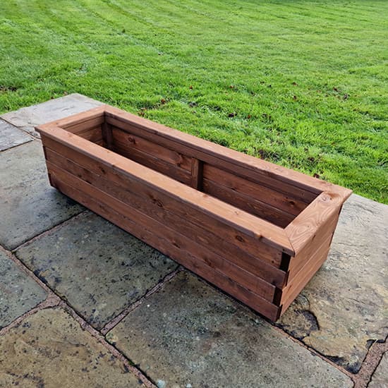 Vail Timber Trough Extra Large In Brown_5