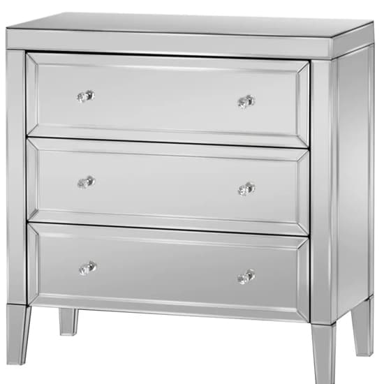 Valence Mirrored Chest Of 3 Drawers In Silver_3