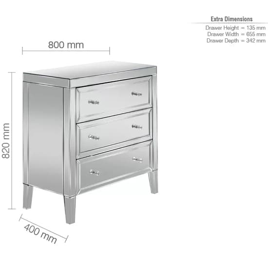 Valence Mirrored Chest Of 3 Drawers In Silver_4
