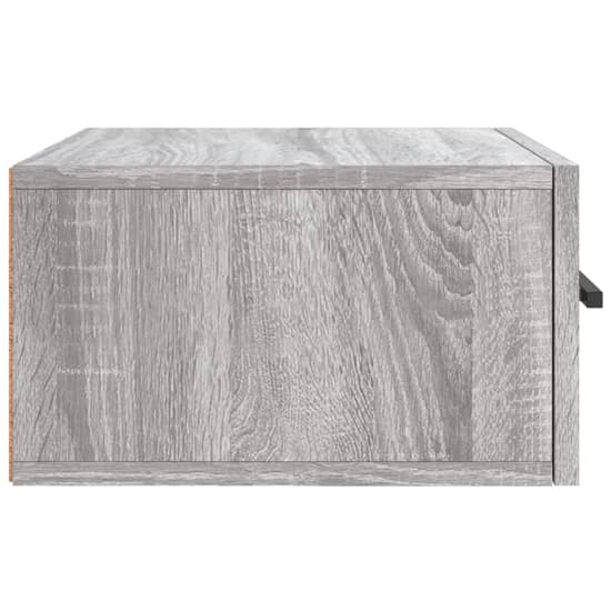 Valence Wall Hung Wooden Bedside Cabinet In Grey Sonoma Oak_5