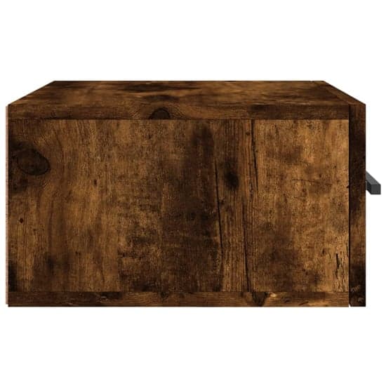Valence Wall Hung Wooden Bedside Cabinet In Smoked Oak_5