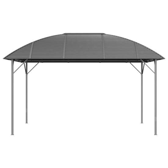 Vali Steel 3m x 4m Gazebo With Arch Roof In Anthracite_3