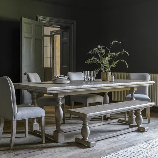 Valletta Extending Wooden Dining Table In Natural_5