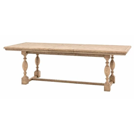Valletta Extending Wooden Dining Table In Natural_1