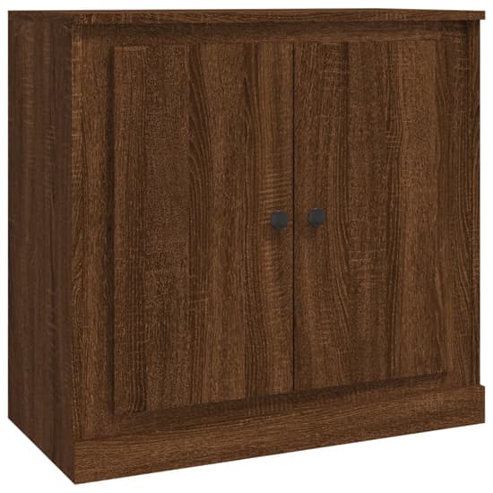 Vance Wooden Sideboard 2 Doors 6 Drawers In Brown Oak_4