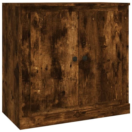 Vance Wooden Sideboard 2 Doors 6 Drawers In Smoked Oak_5