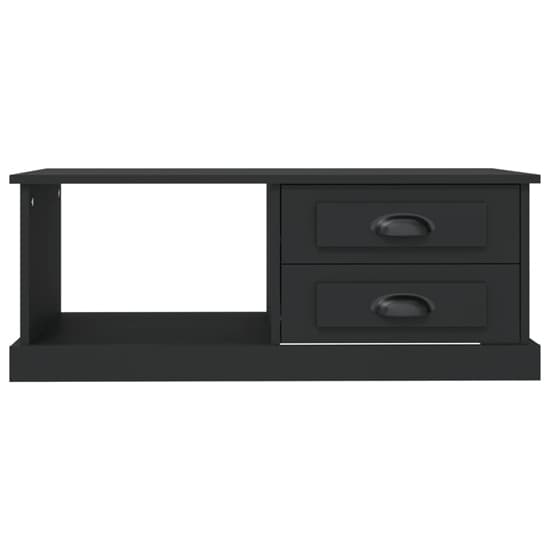 Vance Wooden Coffee Table With 2 Drawers In Black_4
