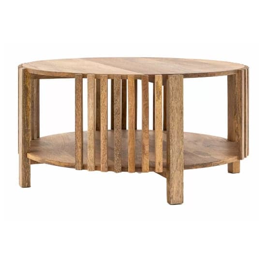 Vejle Mango Wood Coffee Table Round In Natural_4
