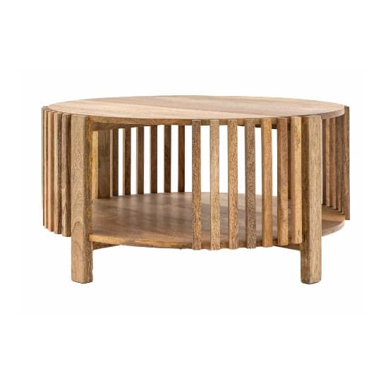 Vejle Mango Wood Coffee Table Round In Natural_5