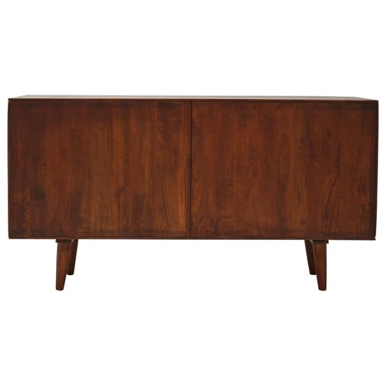 Venota Wooden Sideboard With 2 Sliding Doors In Rich Walnut_7