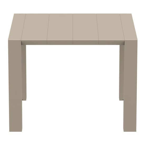 Ventsor Outdoor Extending Dining Table In Taupe_3