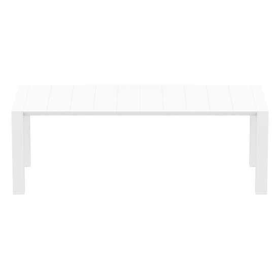Ventsor Outdoor Medium Extending Dining Table In White_4