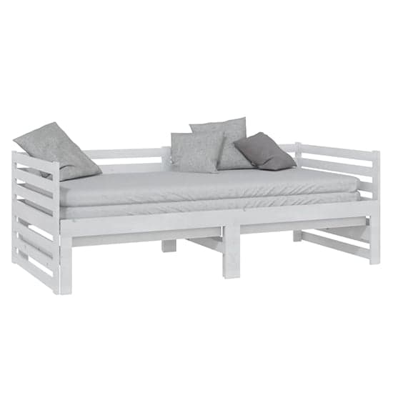 Veras Solid Pinewood Pull-Out Single Day Bed In White_3