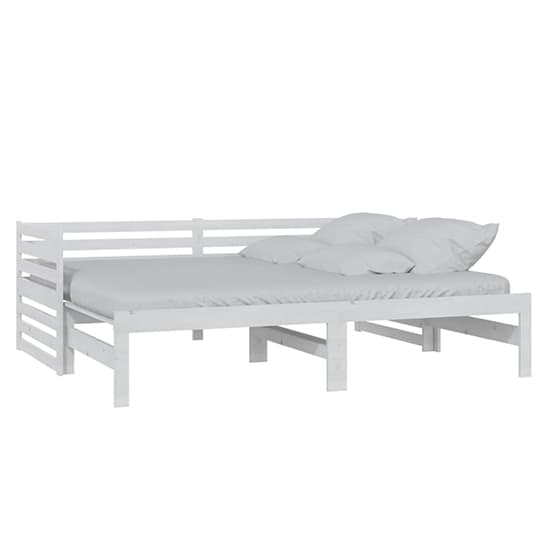 Veras Solid Pinewood Pull-Out Single Day Bed In White_4