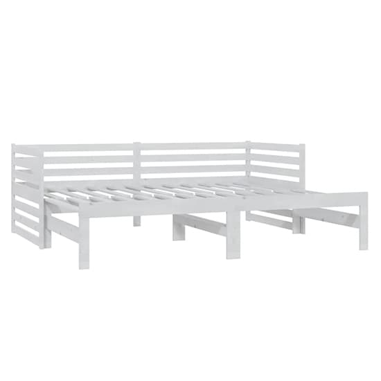 Veras Solid Pinewood Pull-Out Single Day Bed In White_5