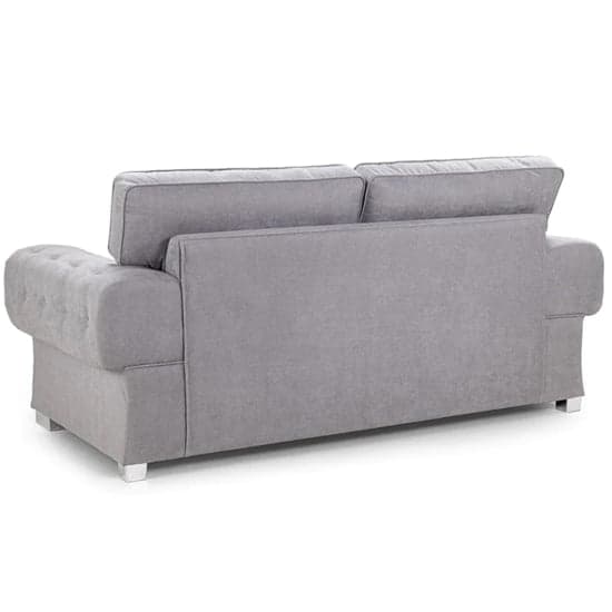 Verna Fullback Fabric 3 Seater Sofa In Grey_2