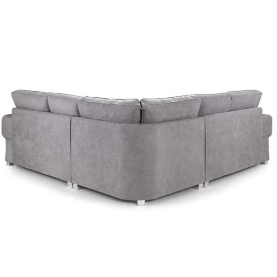 Verna Fullback Fabric Corner Sofa Large In Grey_2