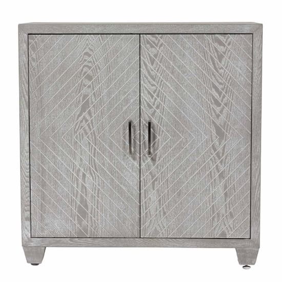 Vernal Wooden Sideboard With 2 Doors In Grey Elm_6
