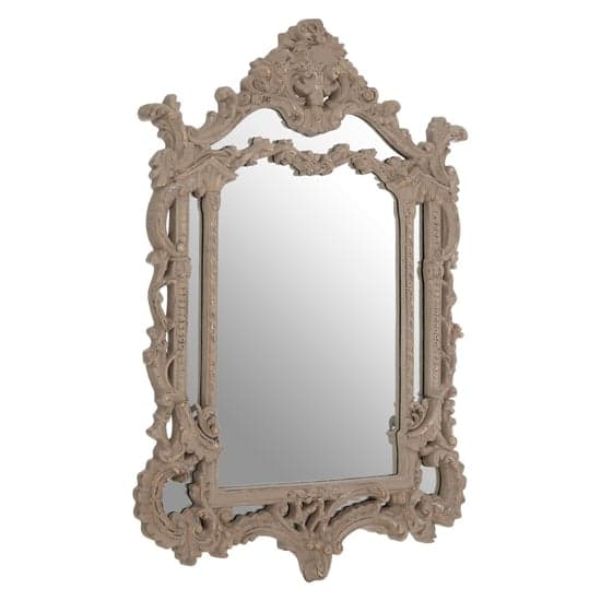 Vesey Wall Bedroom Mirror In Weathered Antique Grey Frame_1