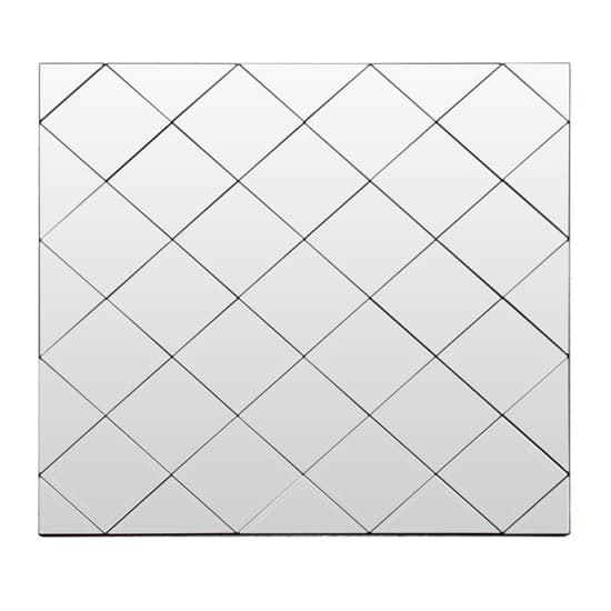 Vestal Criss Cross Wall Mirror Square In Clear_2