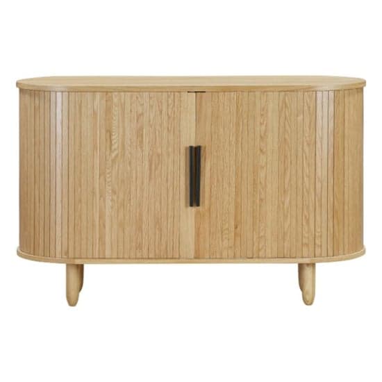 Vevey Wooden Sideboard With 2 Doors In Natural Oak_1