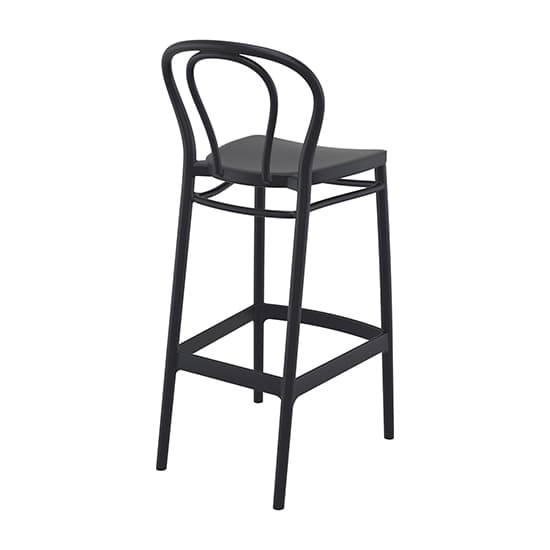 Victor Black Polypropylene With Glass Fiber Bar Chairs In Pair_5