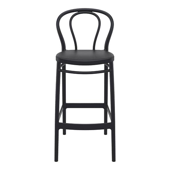 Victor Polypropylene With Glass Fiber Bar Chair In Black_2