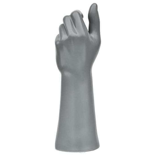 Visalia Ceramic Hand Sculpture In Grey_6