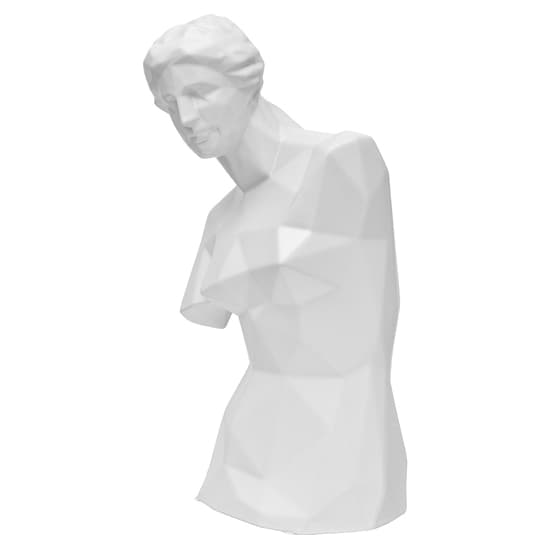 Visalia Ceramic Venus De Milo Sculpture In White_6
