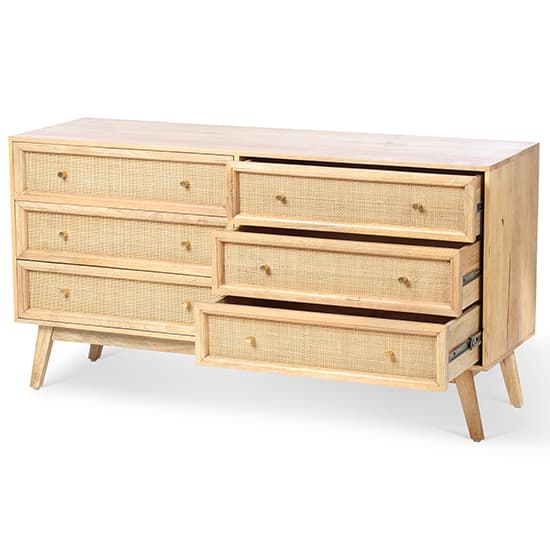 Vlore Wide Wooden Chest Of 6 Drawers In Natural_3