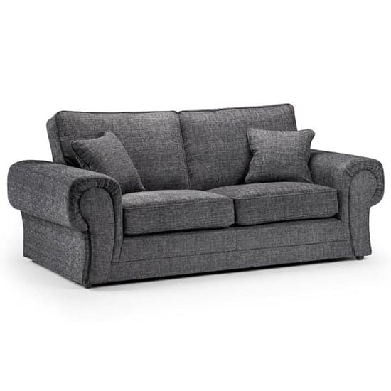 Walcott Fabric 3+2 Seater Sofa Set In Grey_3