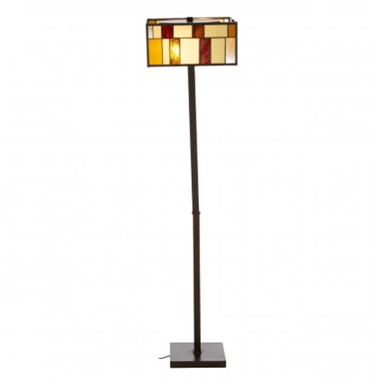 Waldron Square Floor Lamp In Bronze Tone Furniture in Fashion