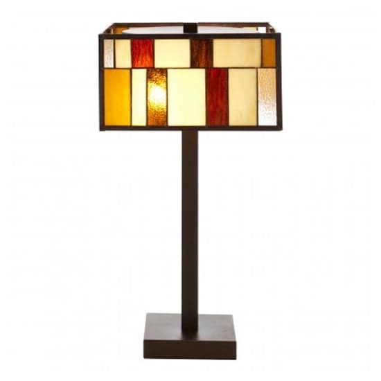 Waldron Square Table Lamp In Bronze Tone_1